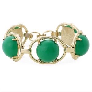 Stella & Dot Zinnia Bracelet - Kelly Green